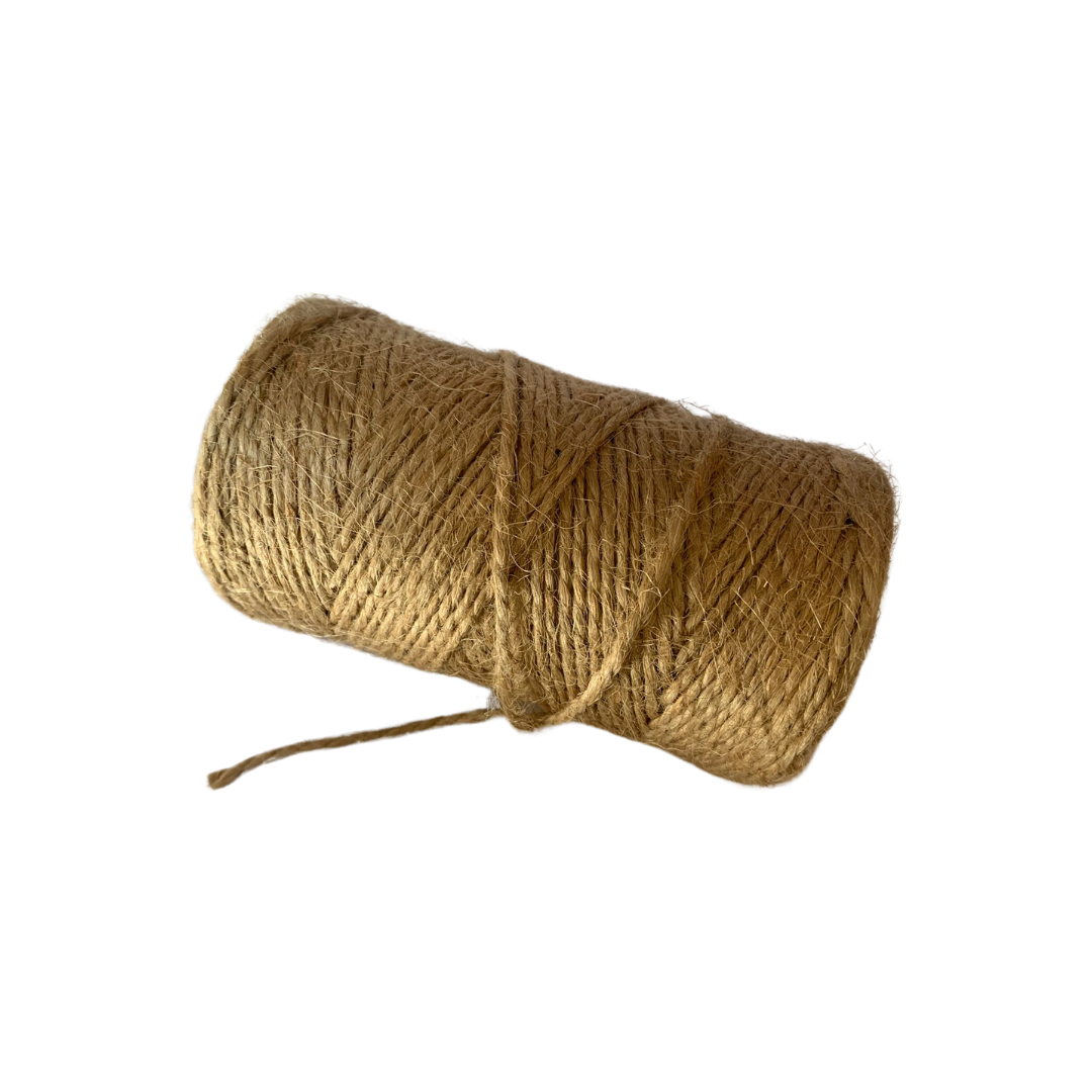 Hilo de Yute 100% natural, Pack 5 unds