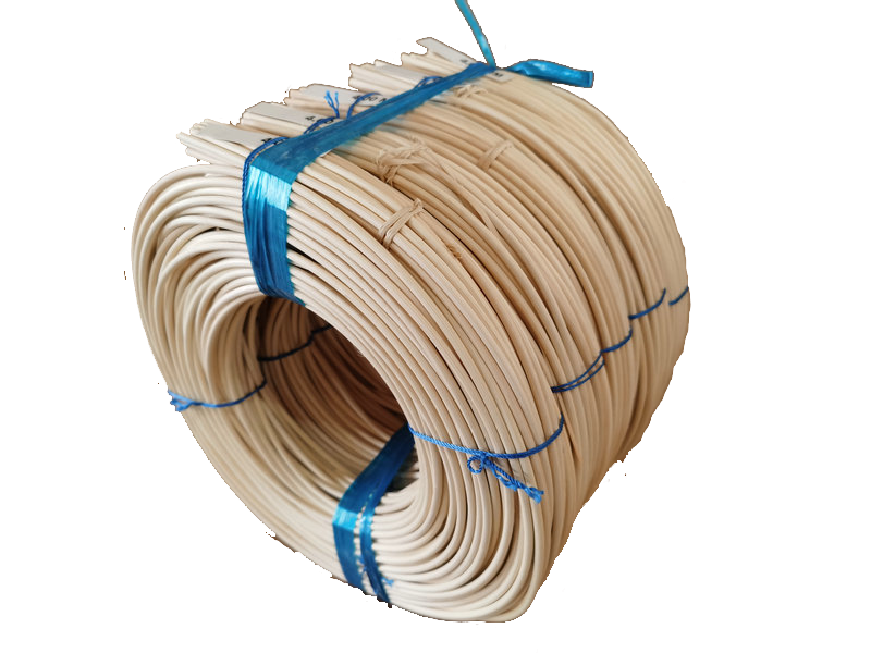 Miolo de vime natural para cesteria, com diâmetro de 2 mm, bobina de 1 kg